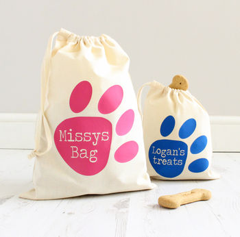 Personalised Pet 'Treat' Bag, 7 of 12