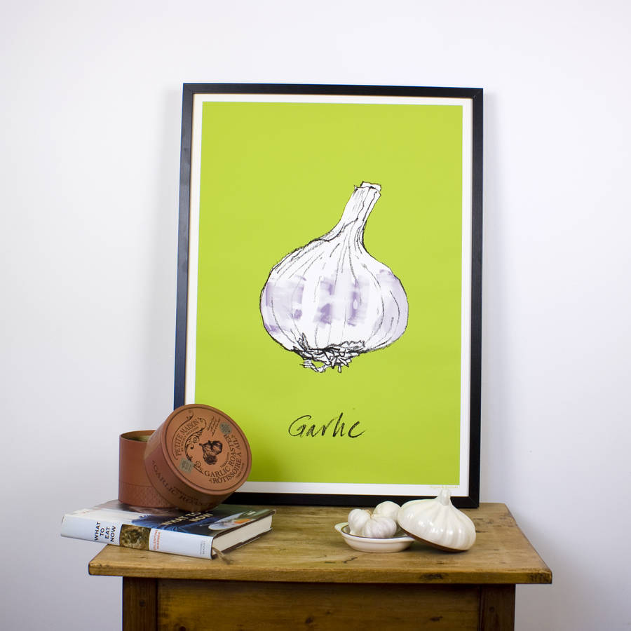 Garlic Giclee Print, 1 of 2
