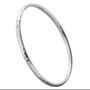 Sterling Silver Classic Bangle, thumbnail 9 of 9