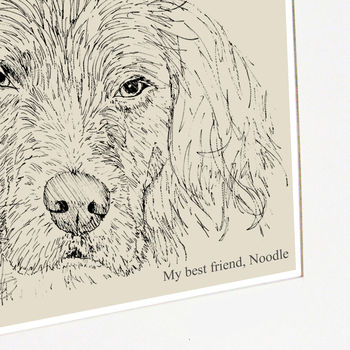 Personalised Pet Line Drawing, 9 of 12
