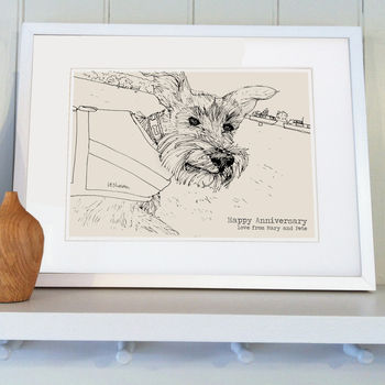 Personalised Pet Line Drawing, 5 of 12