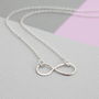 Sterling Silver Infinity Pendant, thumbnail 4 of 7