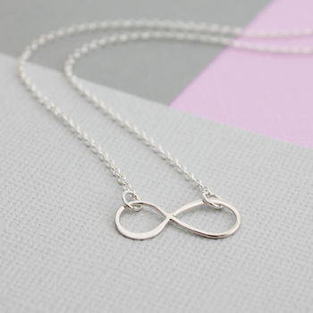 Sterling Silver Infinity Pendant, 4 of 7