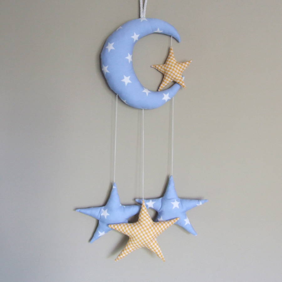 moon and stars mobile by brown betty blue | notonthehighstreet.com