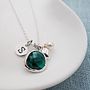 Emerald May Birthstone Drop Necklace, thumbnail 6 of 6