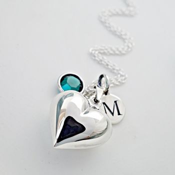 Silver Birthstone Necklace, 10 of 12