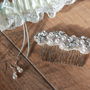 Bridal Garter New 'Elle' Vintage Inspired Garter, thumbnail 5 of 5
