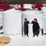 Christmas Penguin Family Mug, thumbnail 2 of 4