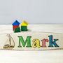 Personalised Name Puzzle With Sailing Boat, thumbnail 1 of 2