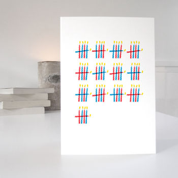 Birthday Cards With Special Age Candle Design, 9 of 12
