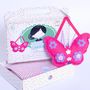 Activity Gift Girls Pink Butterfly Sewing Craft Kit, thumbnail 1 of 4