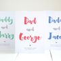 Personalised Best Friends Card For Dad, thumbnail 1 of 9