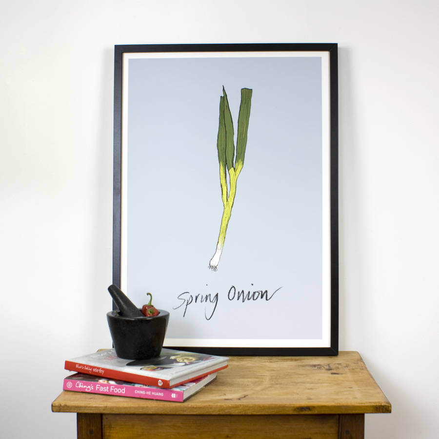 Spring Onion Giclee Print, 1 of 2