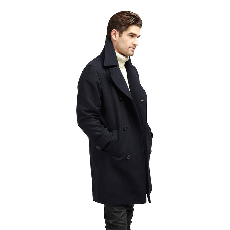 Mens Long Pea Coat Jackets Tradingbasis Women S Coats Luxury Pea Trench Wool Jigsaw
