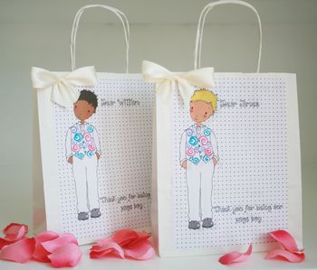 Personalised Page Boy Gift Bag, 3 of 12