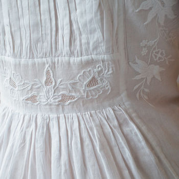 Victorian 18th Century Cotton Nightie, 4 of 5