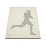 American Football Player Vinyl Decal For Macbook 13/15, thumbnail 2 of 3