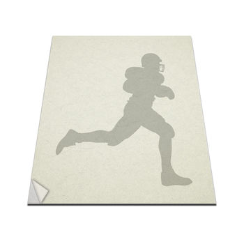 American Football Player Vinyl Decal For Macbook 13/15, 2 of 3