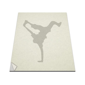 Break Dancer Pose Vinyl Decal For Macbook 13/15, 2 of 3
