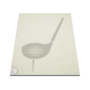 Golf Tee Off Vinyl Decal For Macbook 13/15 Or Laptop, 2 of 3