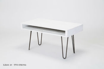 Pallet Coffee Table In Solid White, 6 of 6