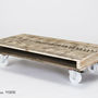 Pallet Wood Coffee Tables On Wheels, thumbnail 7 of 7