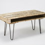 Pallet Coffee Table With Hairpin Legs, thumbnail 1 of 6
