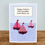 'Sailing Boats' Fathers Day Card, thumbnail 5 of 5