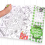 Colour In Giant Paper Placemats X Six, thumbnail 2 of 4