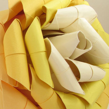Giant Paper Origami Rose Wedding Bouquet, 4 of 11