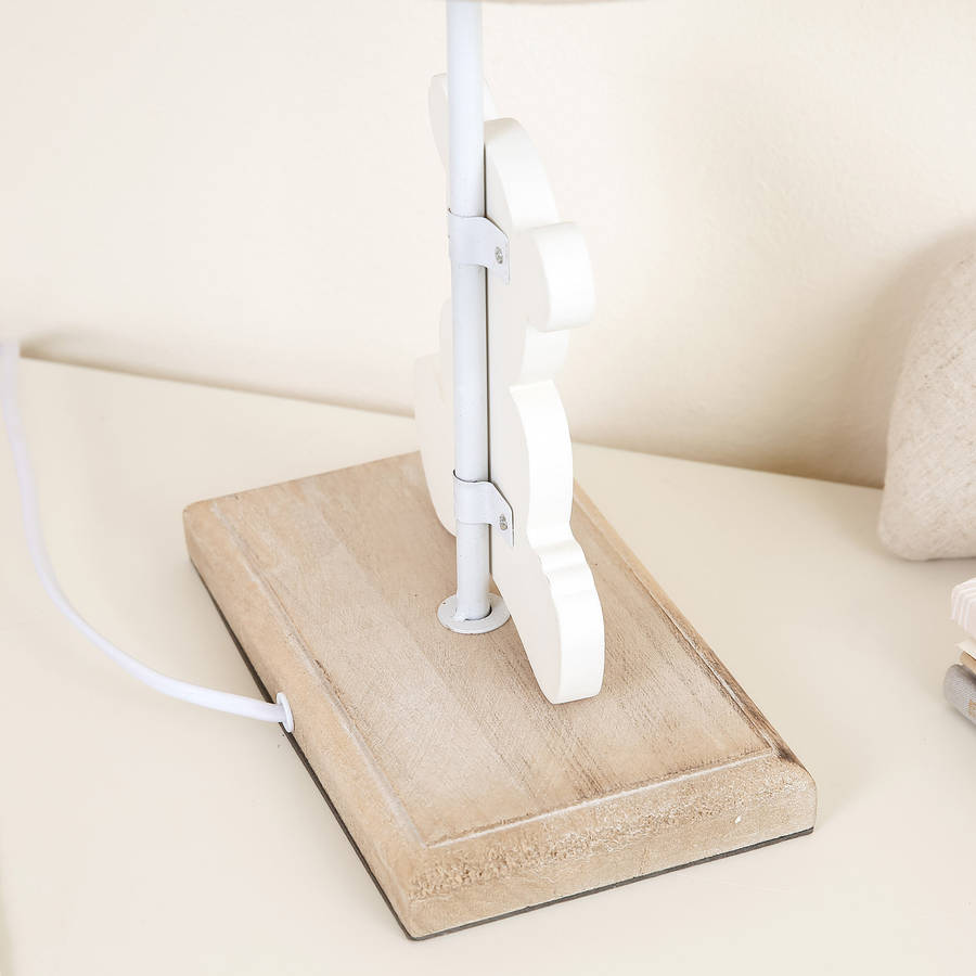 Adorable Teddy Bear Nursery Lamp By Bebe Beau