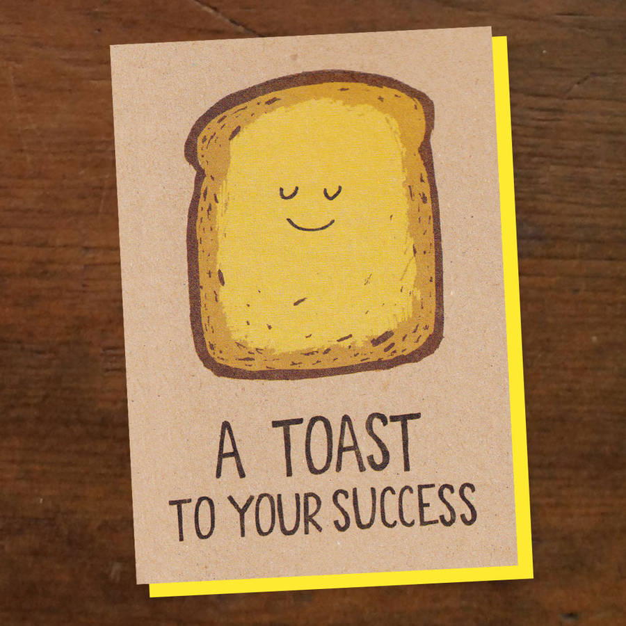 Toast To Your Success Card