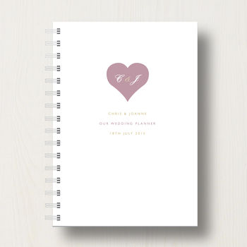 Personalised Wedding Planner Journal, 9 of 10