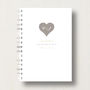 Personalised Wedding Planner Journal, thumbnail 10 of 10