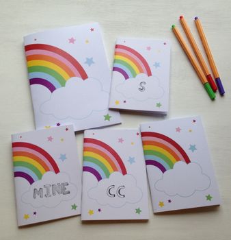 Personalised Rainbow Notebook, 7 of 12