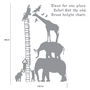 Personalised Safari Height Chart, thumbnail 5 of 10