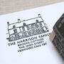 Personalised House Illustration Stamp, thumbnail 1 of 5