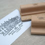 Personalised House Illustration Stamp, thumbnail 3 of 5