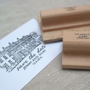 Personalised House Illustration Stamp, 3 of 5