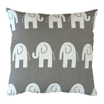 Handmade Retro Elephant Cushion, 3 of 8