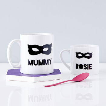 Personalised Superhero Mum Mug, 2 of 5
