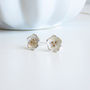 Sterling Silver Buttercup Ear Studs, thumbnail 1 of 3
