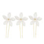 Lace Wedding Hair Pins Flowers, thumbnail 3 of 5