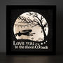 'Love You To The Moon And Back' Nursery Lamp, thumbnail 5 of 10