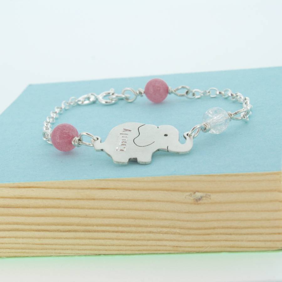 Personalised Baby Christening Bracelet By Carole Allen Silver Jewellery