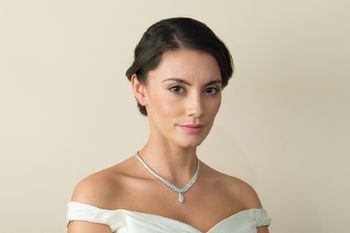 Marquise Droplet Crystal Necklace, 5 of 5