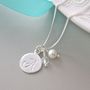 Sterling Silver Initial Pendant, thumbnail 8 of 9