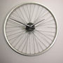 Upcycled Bicycle Wheel Clock, thumbnail 1 of 1