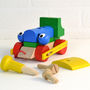 Wooden Train Take Apart And Pull Along Toy Personalised, thumbnail 6 of 8