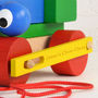 Wooden Train Take Apart And Pull Along Toy Personalised, thumbnail 5 of 8